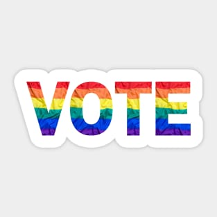 LGBT Vote Sticker